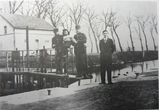 L'ancienne écluse de l'Escaut d'Odomez