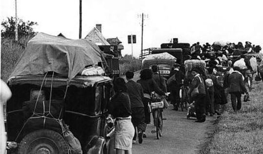 Le 10 mai 1940, les troupes allemandes pénètrent en Belgique