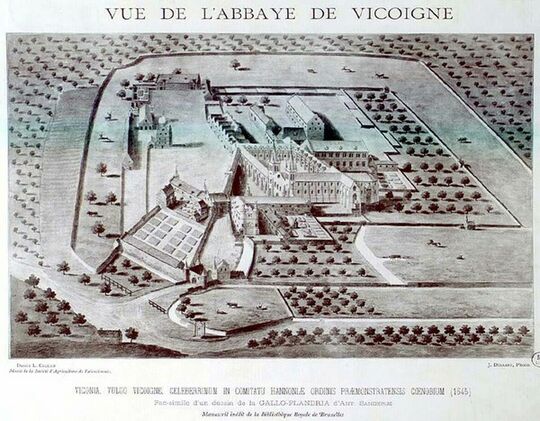 Abbaye de Vicoigne 1645